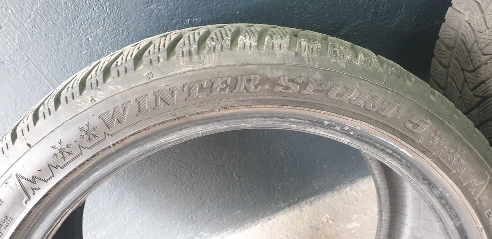 4x Dunlop Winter Sport 5 245/40r18 7,5 mm - 6,5 mm