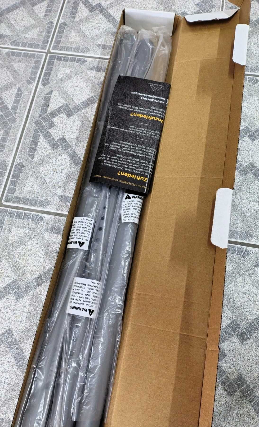 WYPRZEDAŻ! TANIEJ NIE BĘDZIE! Drążek teleskopowy 260-310 cm Ø 32 mm
