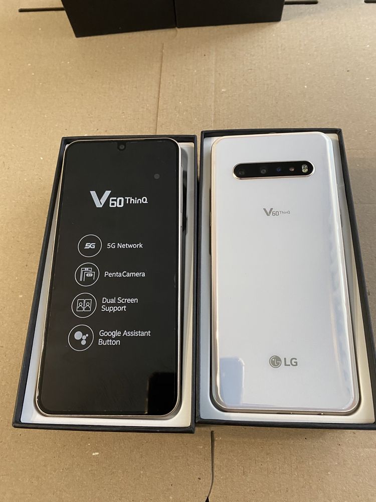 Смартфон LG V60 ThinQ 8/128 гб чехол в подарок!