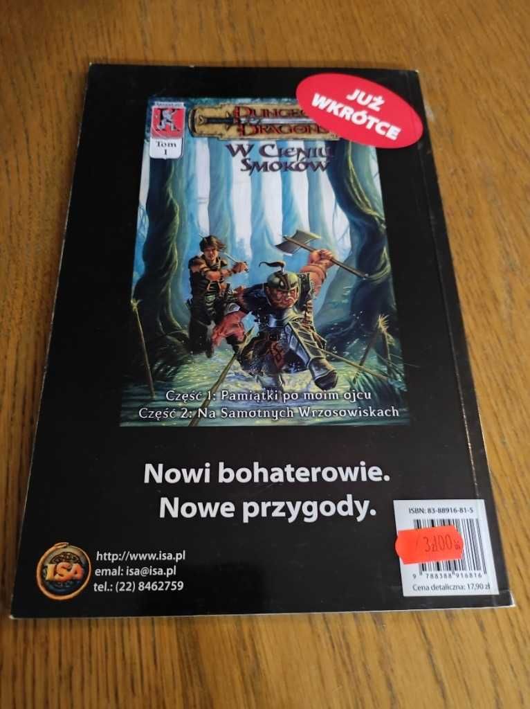 Komiks Dungeons & Dragons Wrota Burzy Tom 2