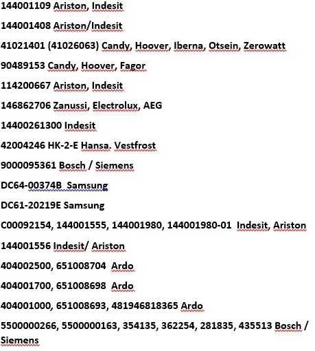 Манжета резина люка пральної машинки