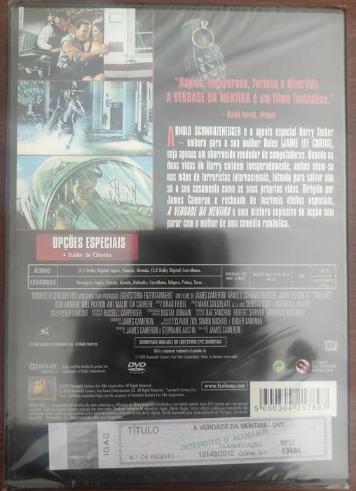 A Verdade da Mentira - True Lies - 1994 - DVD
