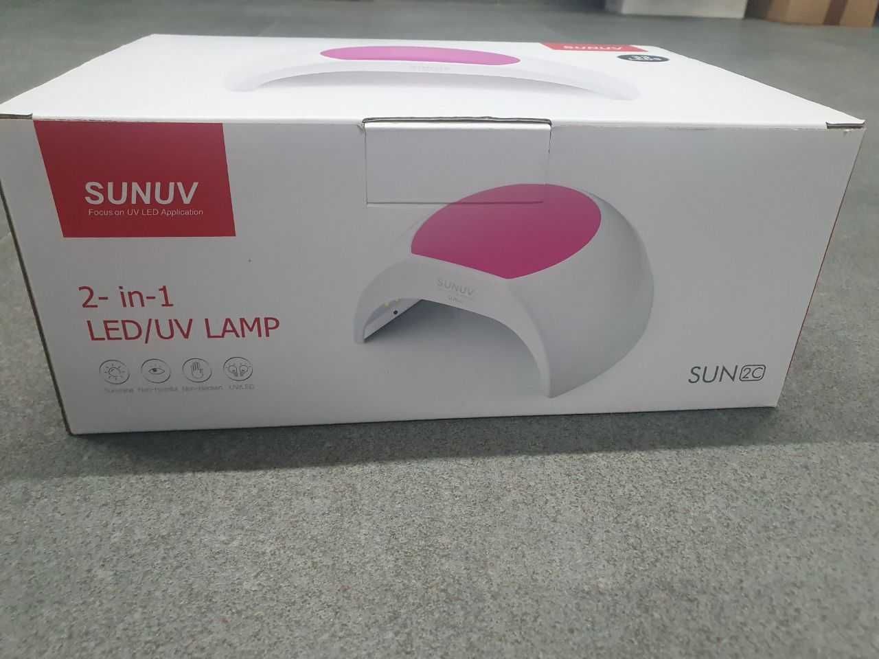 Лампа для манікюру SUNUV, 2 in 1, LED/UV LAMP