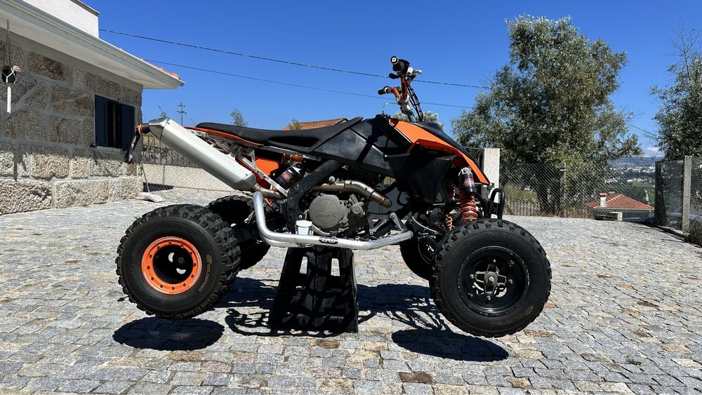 Moto 4 / quad ktm 450sx atv com 170 horas originais e manual
