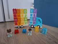 Lego Duplo ciężarówka z alfabetem