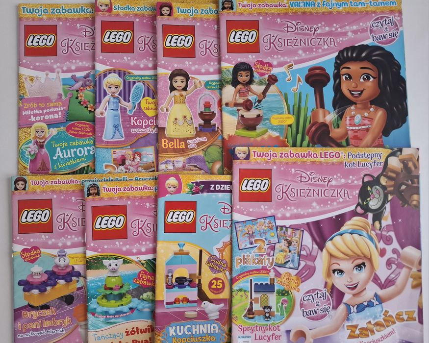 Klocki lego Disney Princes, figurki, księżniczki
