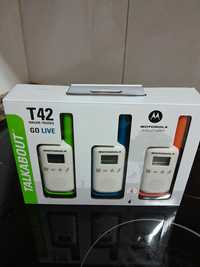 3 Walkie Talk Motorola T42