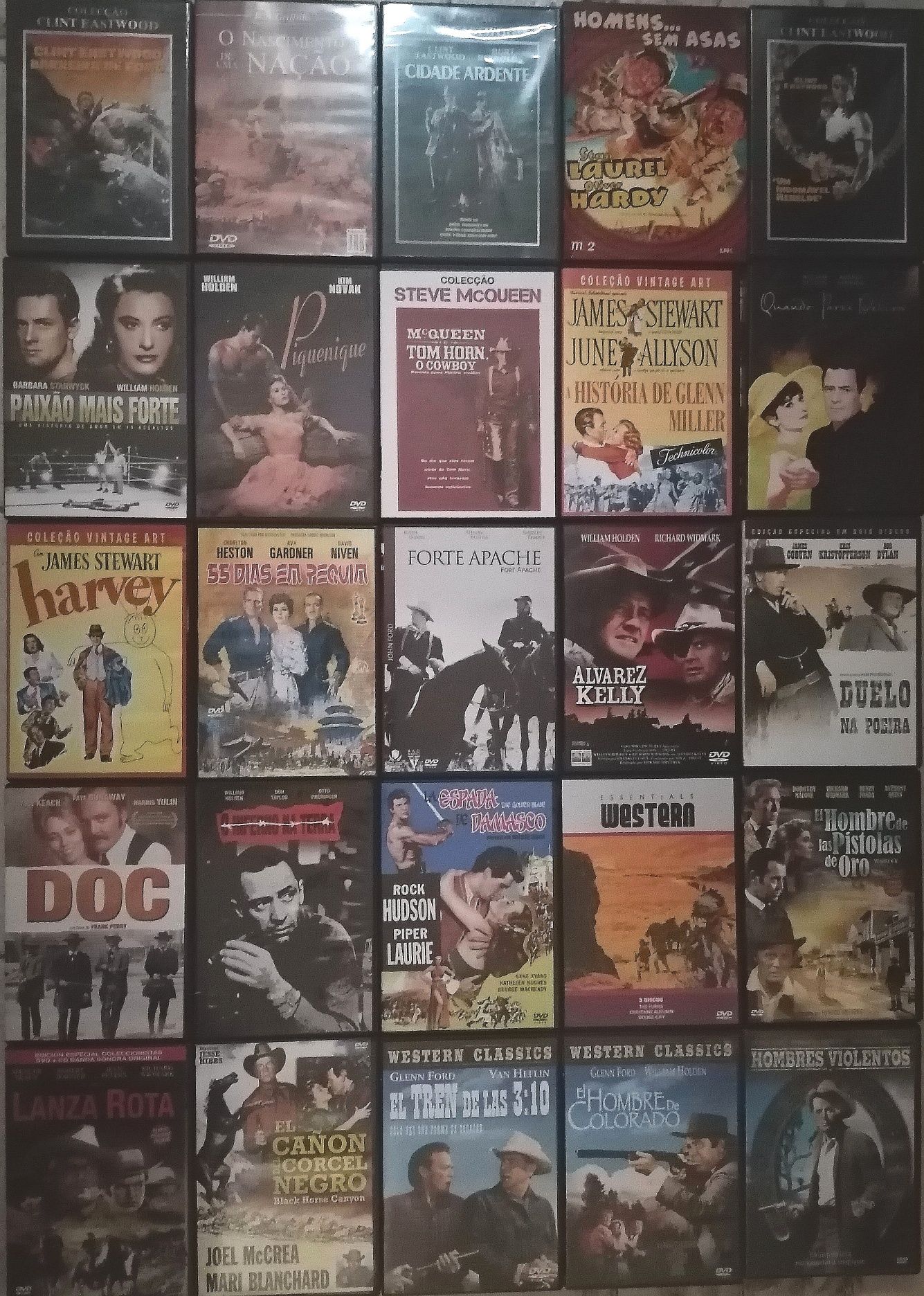 Lote de 227 títulos de DVD originais: dvd's / séries (lote 17)