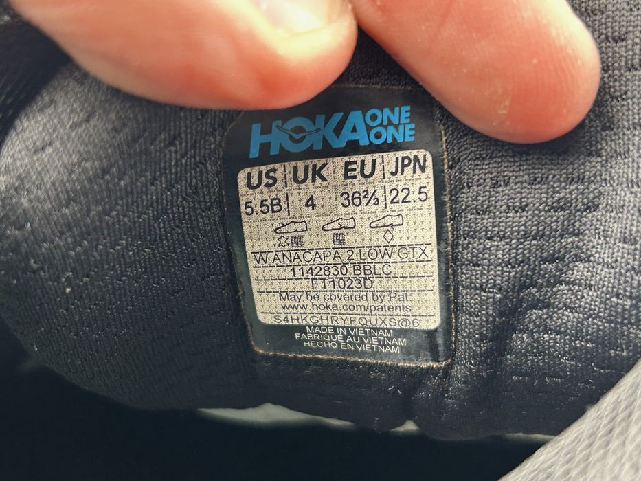 Оригінал! Кросівки Hoka Anacapa Gore Tex 36.5 розмір М05951