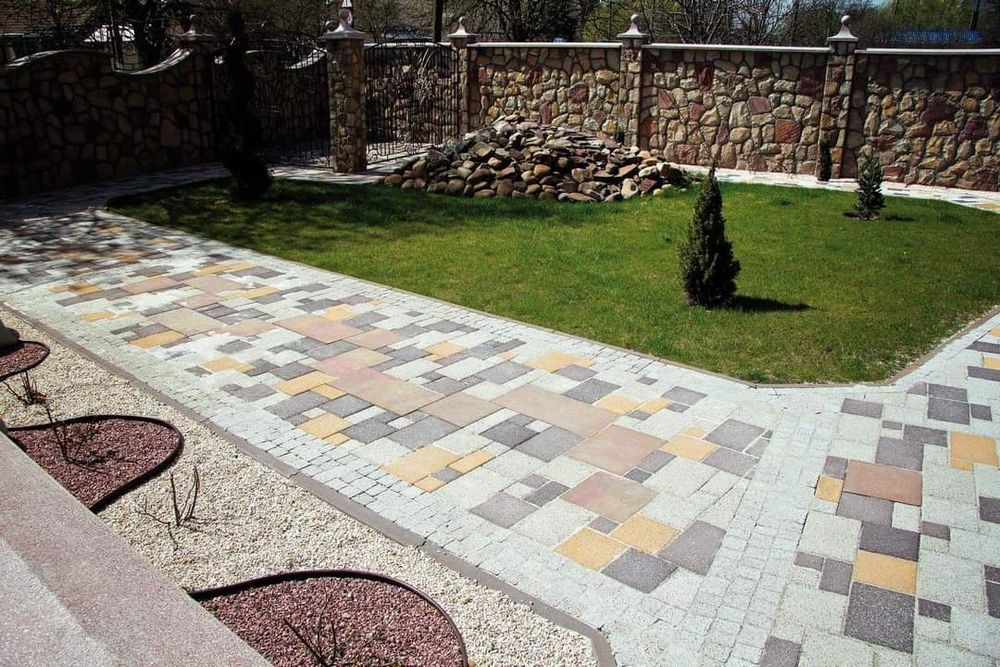 Бруківка OZON, поребрики, палісади, жолоби