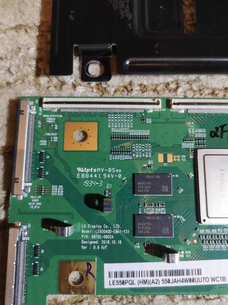 Logika t-con LE650AQD-EMA1-Y31 Lg Oled 6870C-0802A