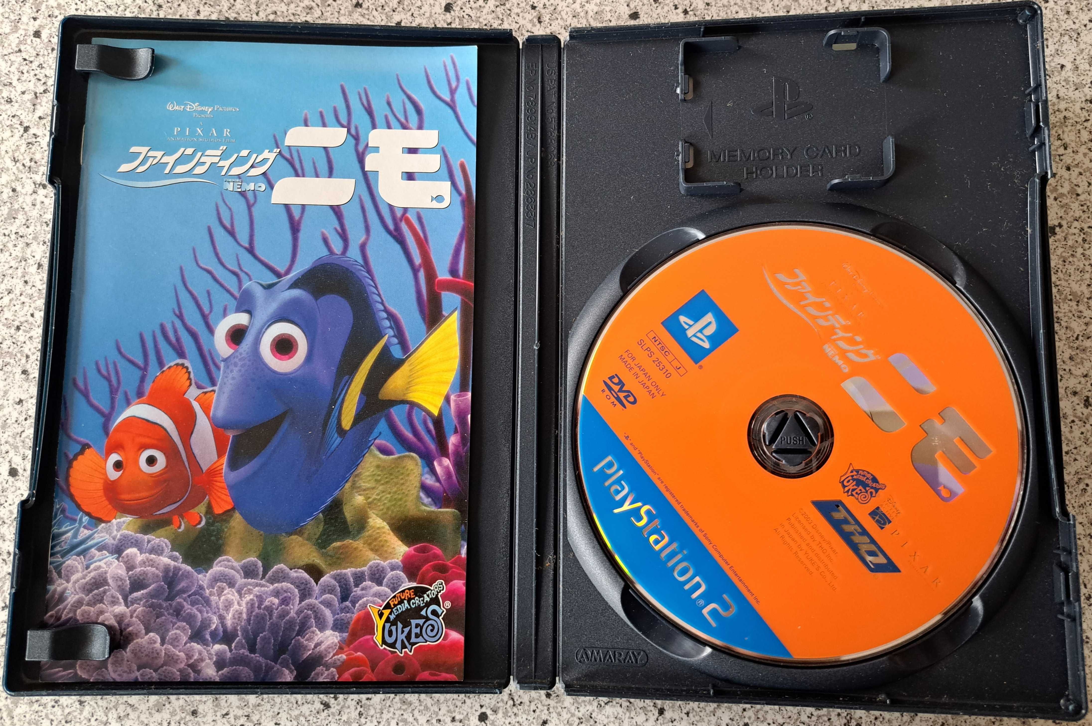 Gra Disney-Pixar Finding Nemo, PS2, import Japonia