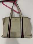 torebka torba shopper bag tommy hilfiger beżowa