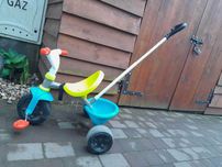Rower dziecięcy trójkołowiec SMOBY decathlon
