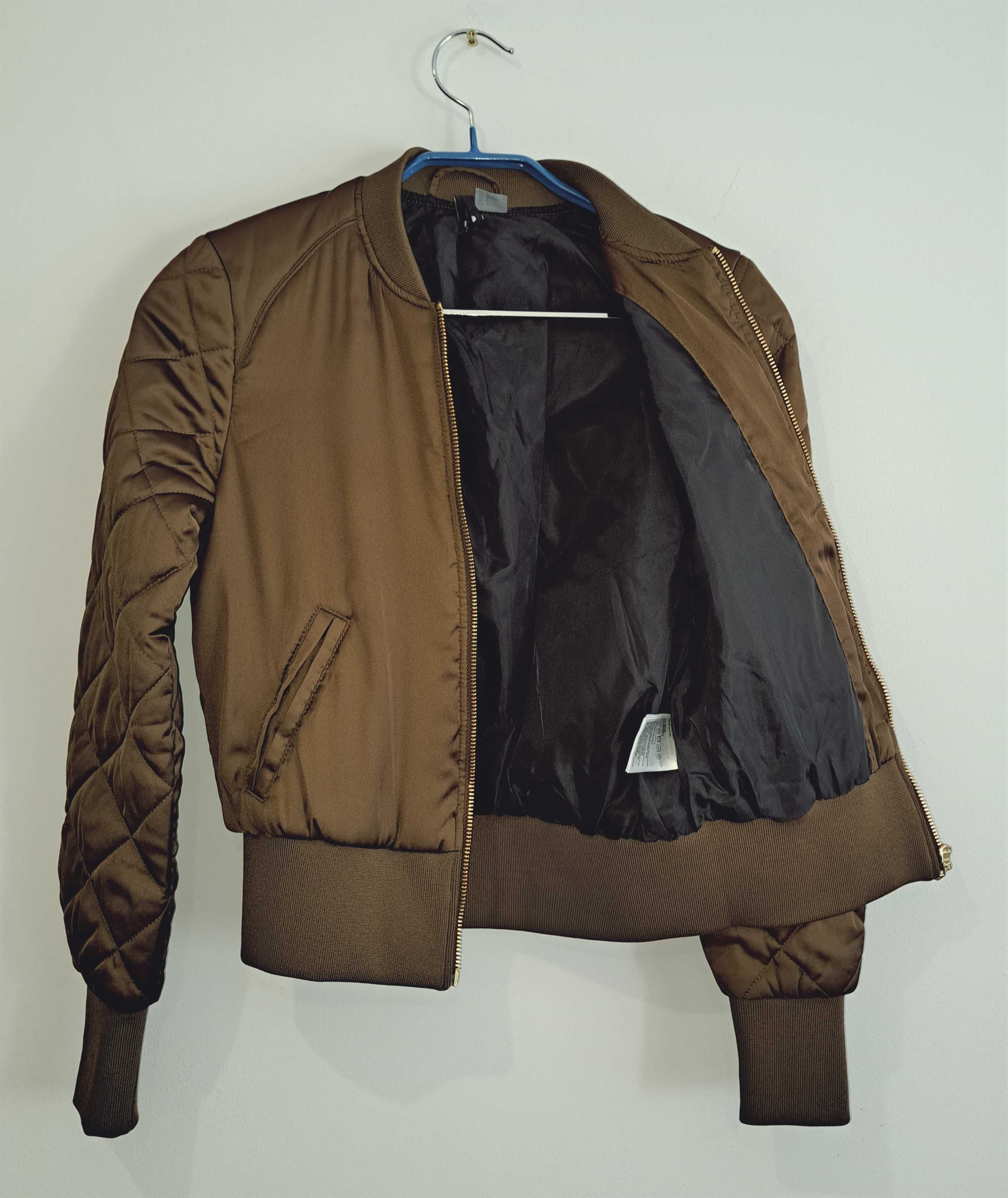 Куртка бомбер h&m (размер 34 евро)