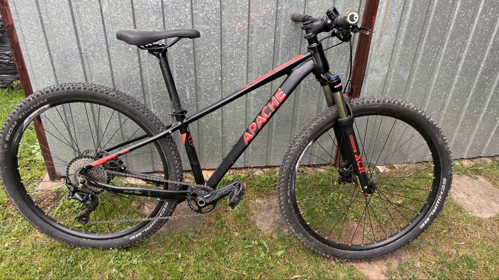 Rower górski , mtb apache s/m  powietrzny amor, 1x12 rzędowy,