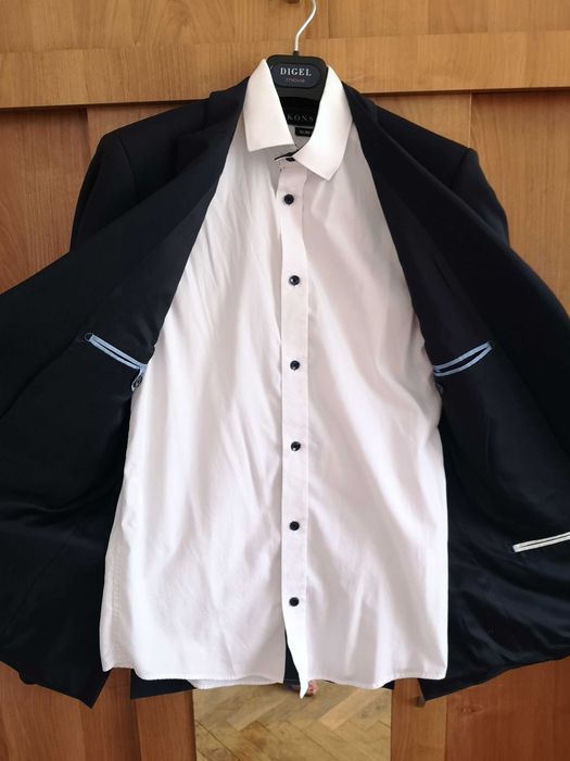 DIGEL Move Garnitur wizytowy slim fit 3w1 r.UK 38L czyli r.M