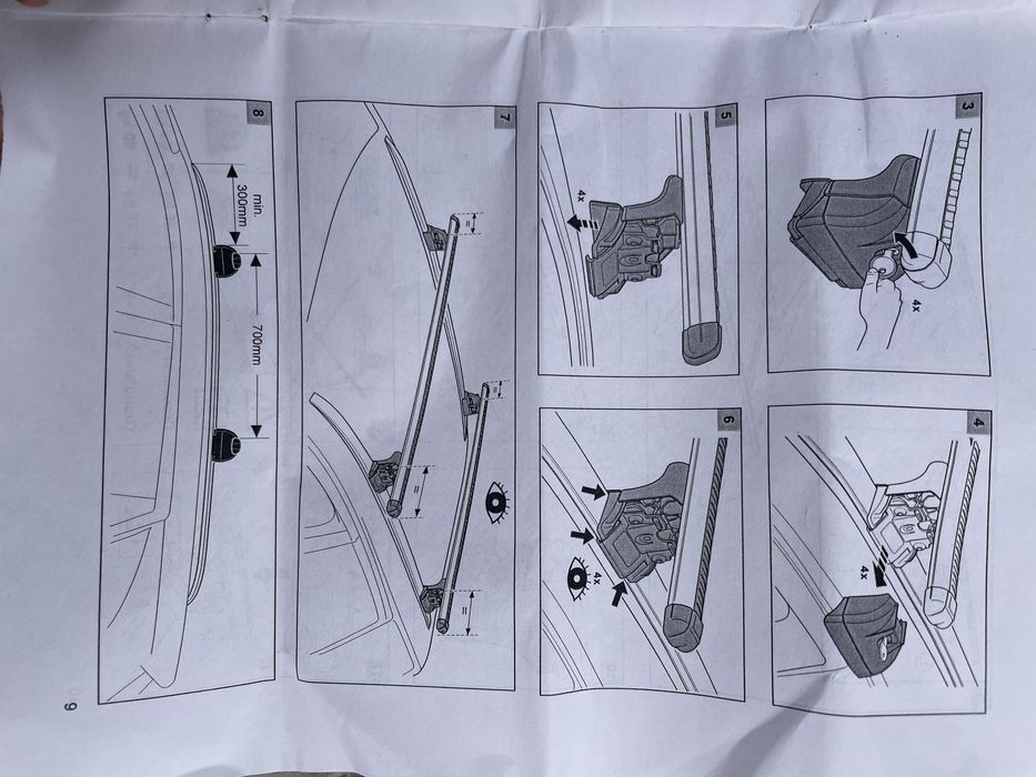 Barras de tejadilho Opel Crossland X 2017