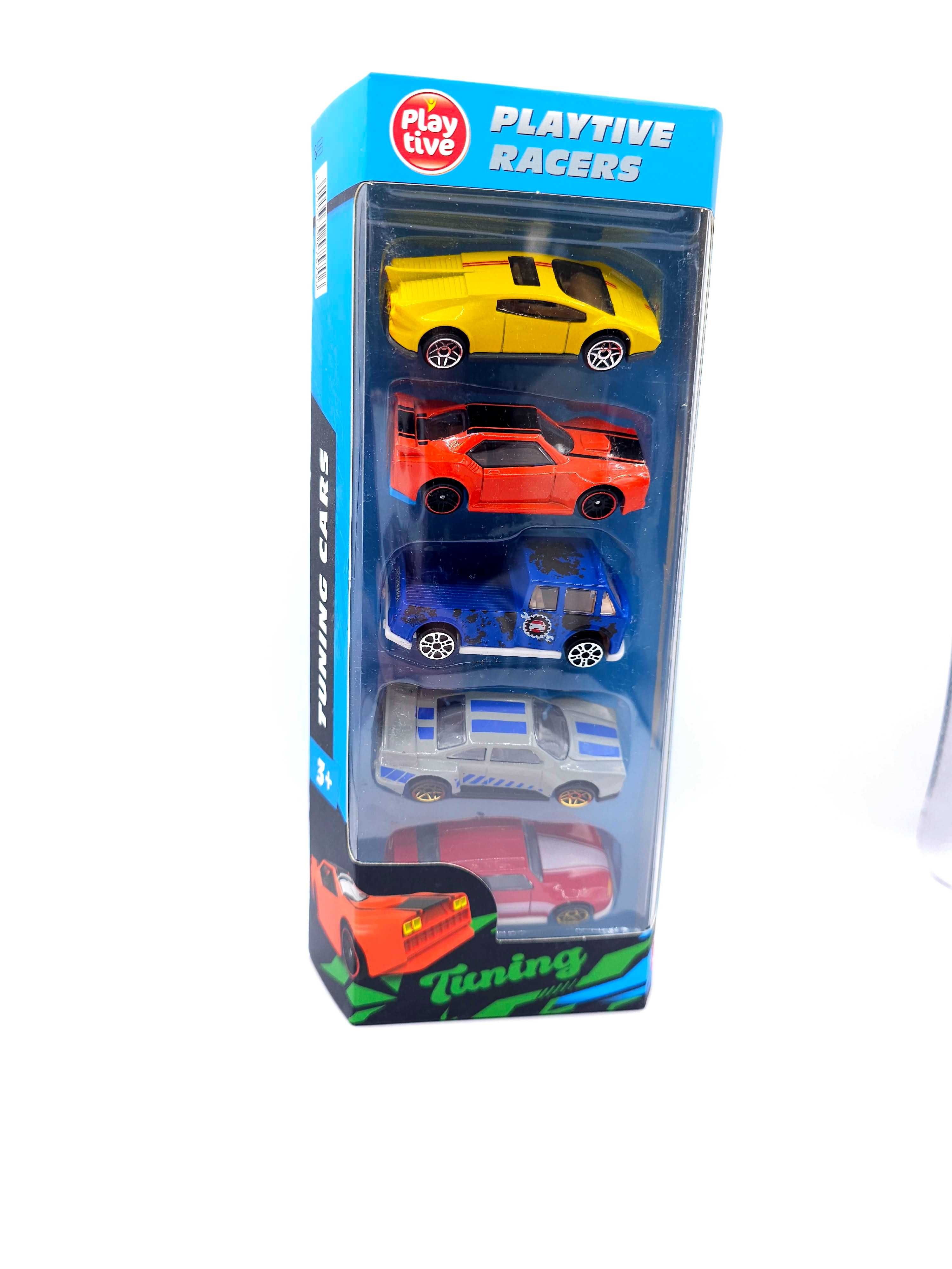 Samochody samochodziki PLAYTIVE RACERS TUNING 5 szt zestaw