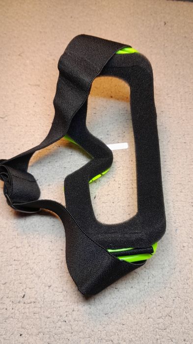 Okulary gogle narciarskie snowboard cross ATV zielone