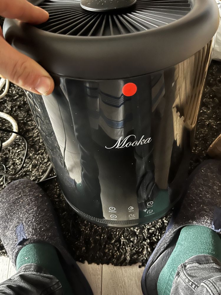 Ultradzwiekowy nawilżacz mooka