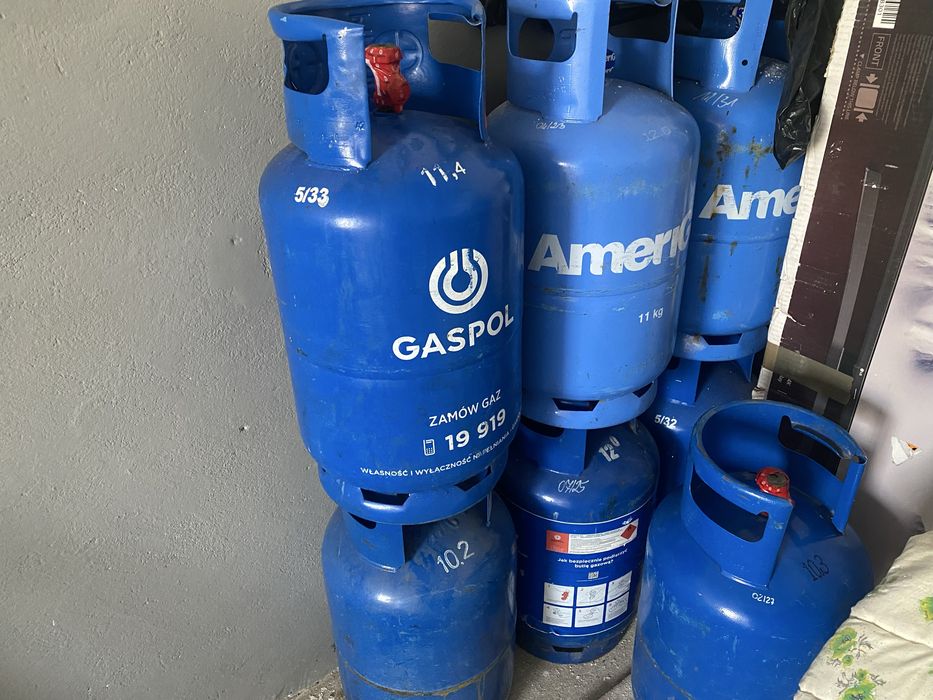 Pusta butla 11kg na wymianę - propan - propan butan