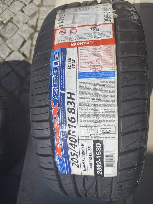 4 Jantes e Pneus furação 5x110 Fiat e Alfa Romeo.