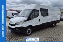Iveco Daily 35S13 L4H2 MAXI, brygadówka, 7 miejsc  tempomat, klimatyzacja, 7 miejsc, jumbo, multifunkcja, 171 TKM, serwis