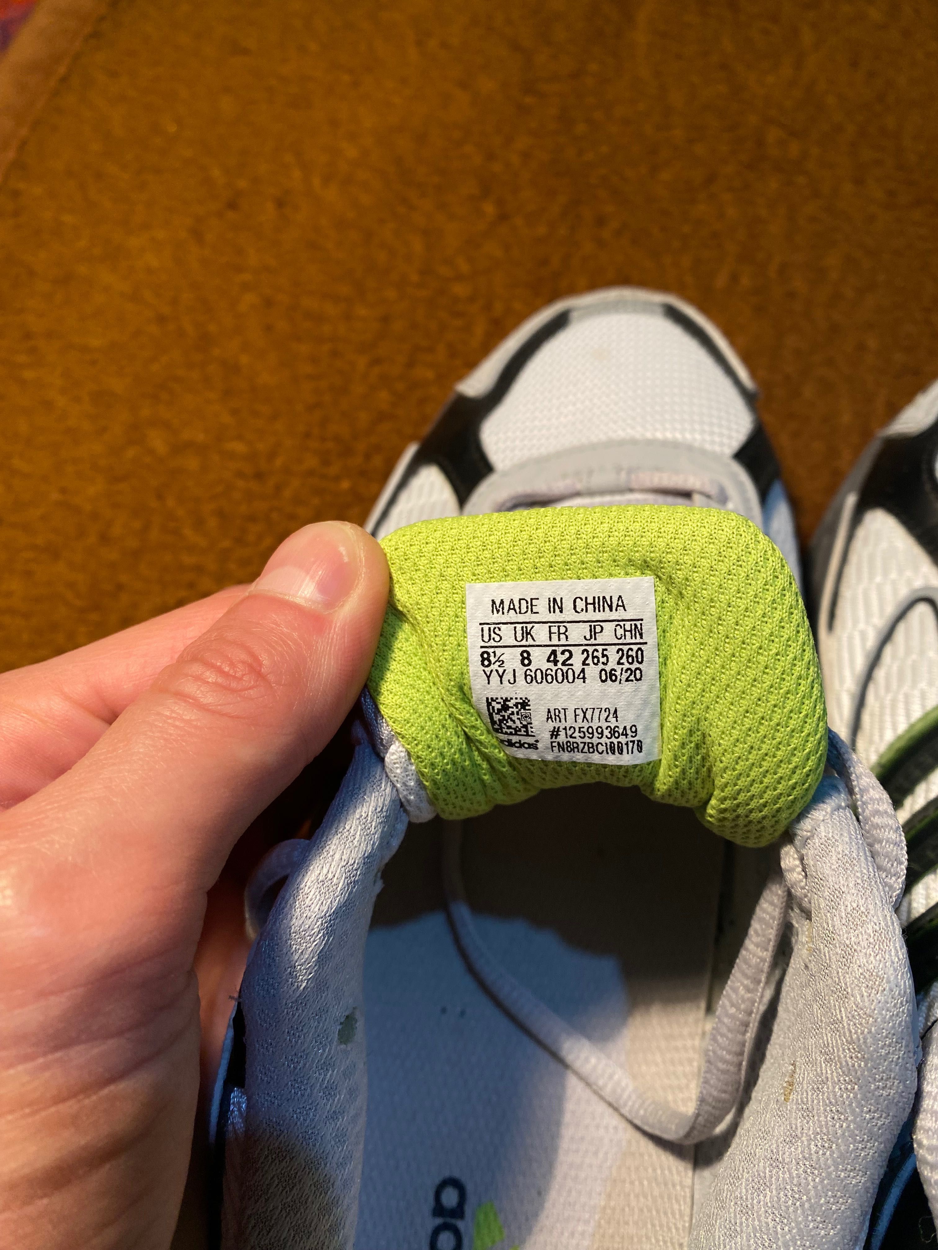 РЕФЛЕКТИВ | Летние серые мужские кроссовки Adidas Response| 42р 26,5см