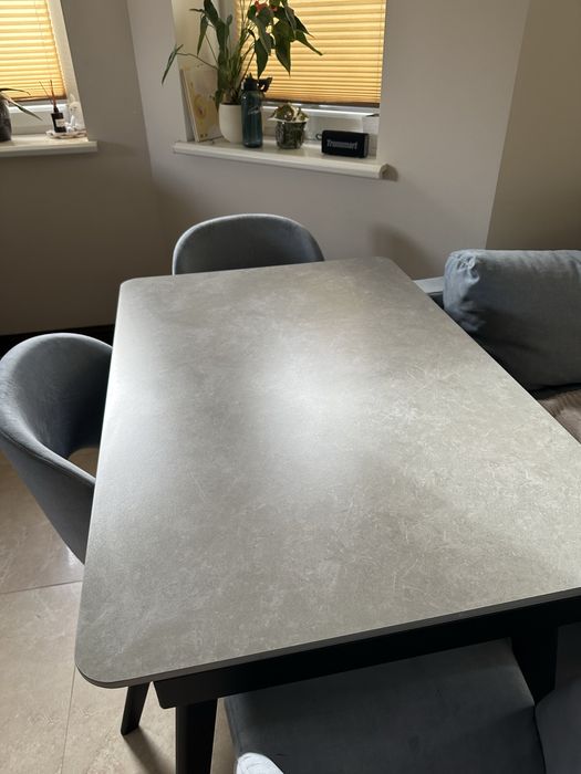 Стіл обідній прямокутний розкладний Vetro Mebel