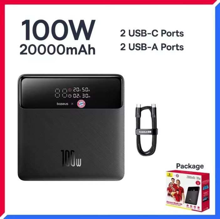 Павербенк Baseus Blade  H1 20000 mAh 100W