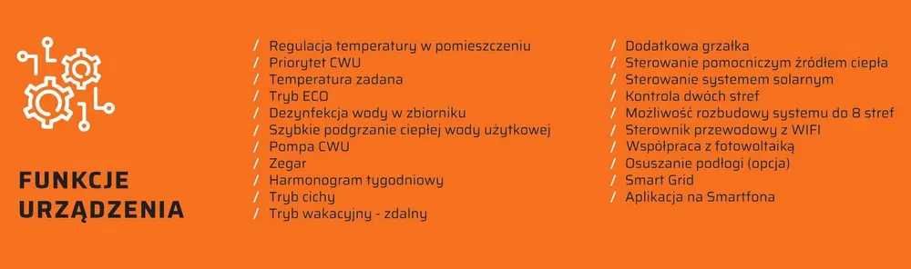 Pompa ciepła S MIDEA M-THERMAL split 8 kW