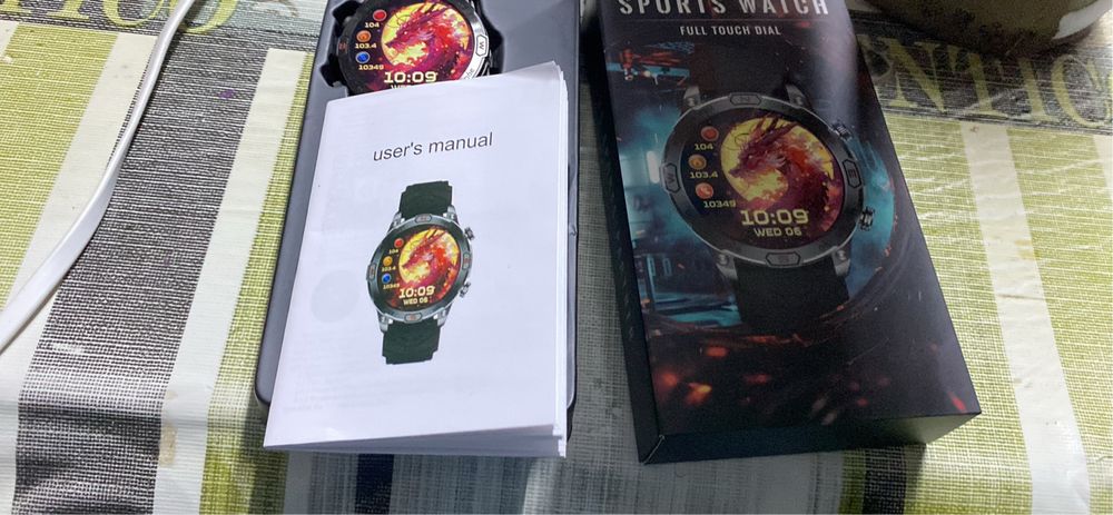Relógio Sports Watch Full Touch Dial