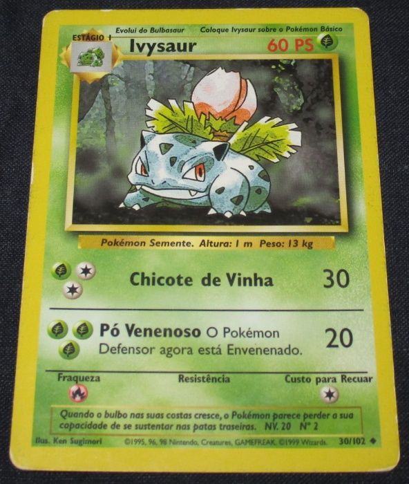 Cartas Pokémon Base Set