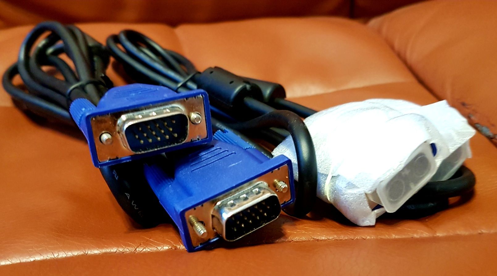 Nowy Kabel D-sub  VGA - VGA 1,8 m do monitora komputera hdmi inne