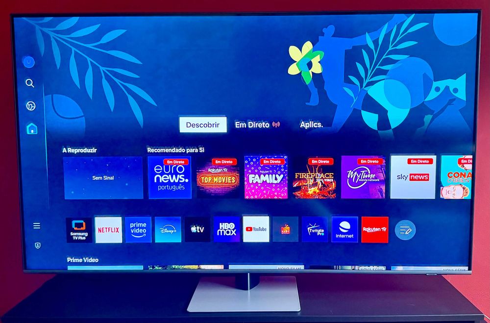 TV Samsung 55" QE55Q77BATXXH QLED UltraHD 4K HDR10+