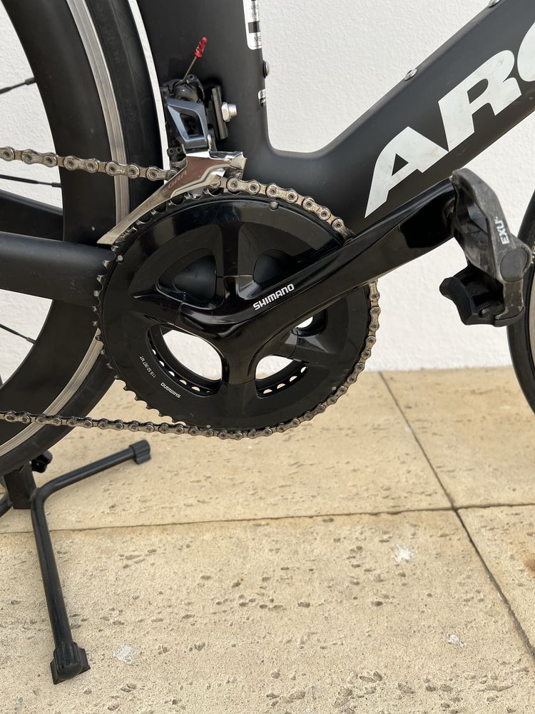 Bicicleta  triatlo Argon 18 E 117  2x11 velocidades