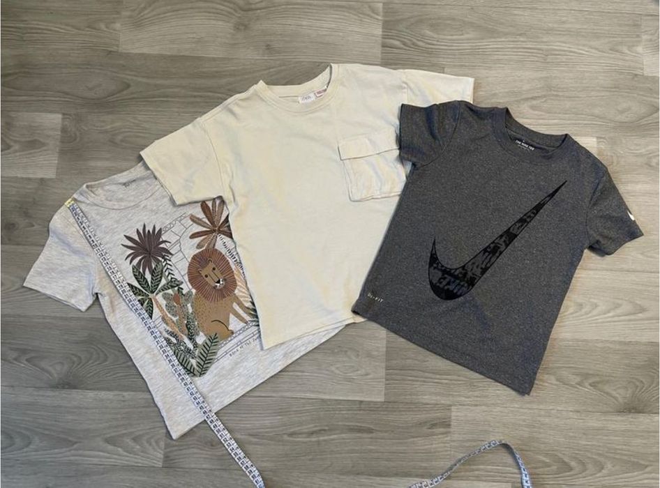 Футболки Zara, Nike, Tu, 116см