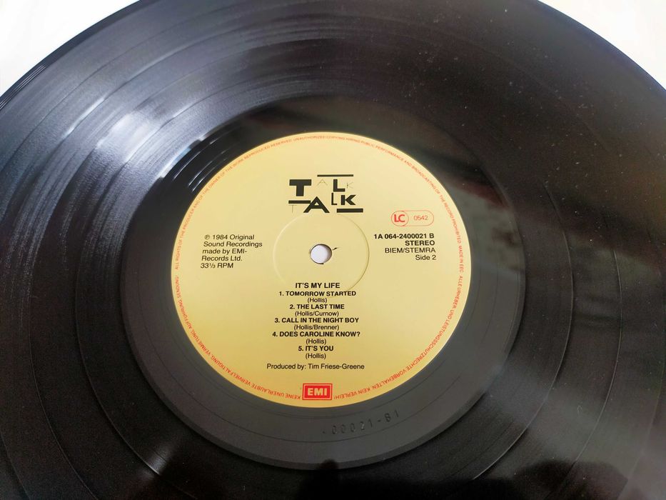 Talk Talk - Its My Life. Winyl 1 press