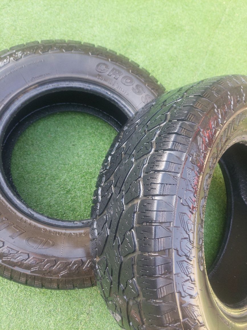 2 pneus usados 245/70 R16