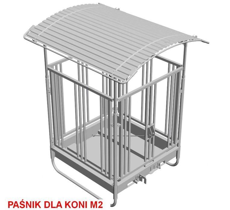 PAŚNIK OCYNKOWANY z daszkiem dla Bydła Koni Krów