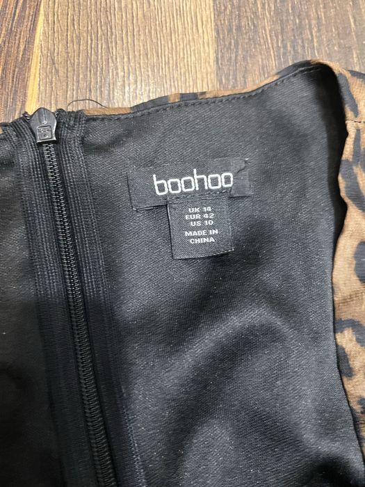 Сукня балон лео принт