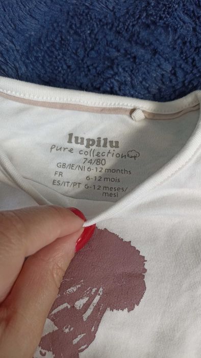 dziewczęca bluzka niemowlęca