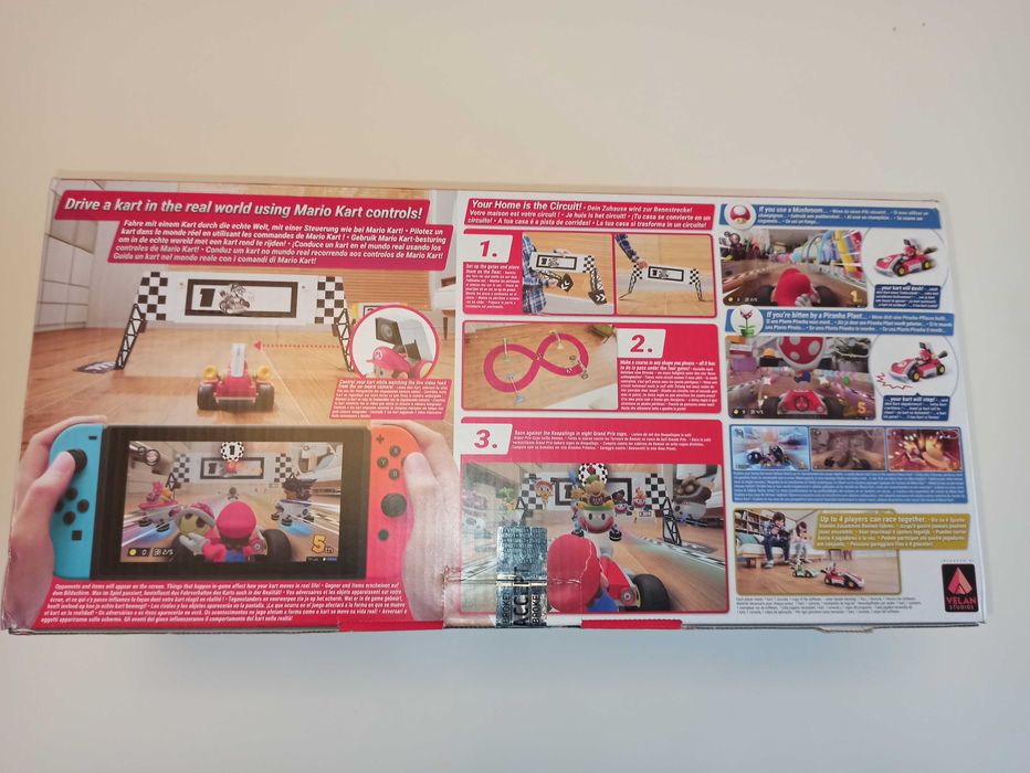 nintendo switch Mario Kart Live Home Circuit MARIO komplet wyścigi BOX