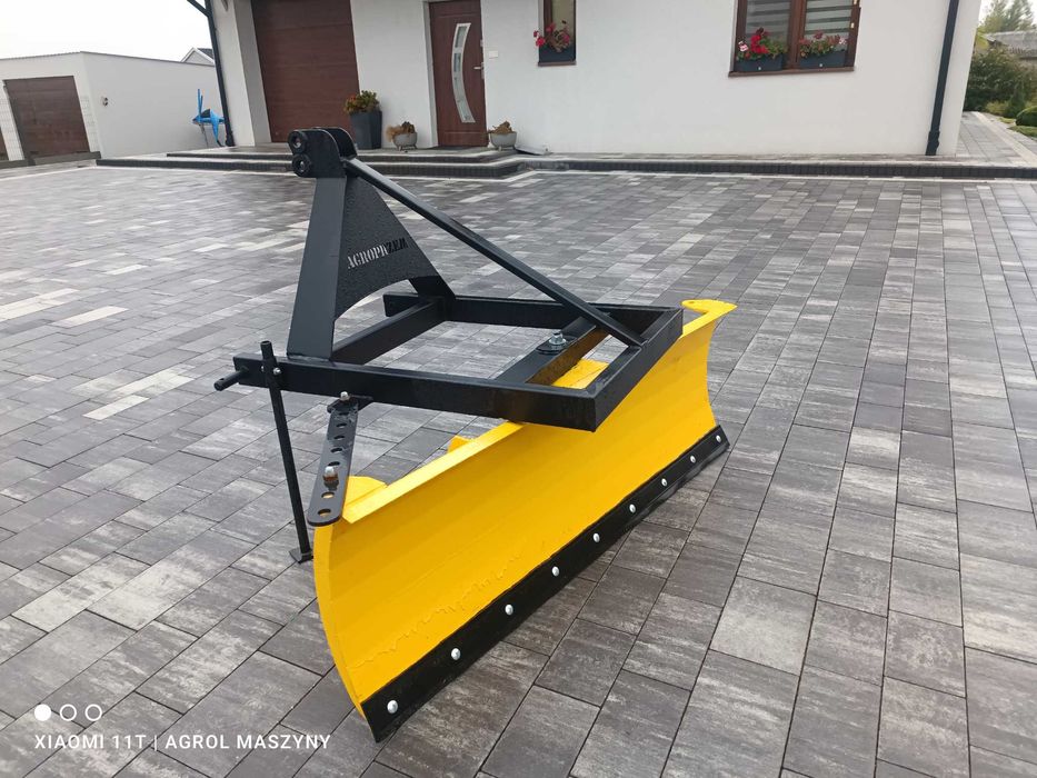 pług śnieżny  na tył ciągnika / obracalny / Nowy