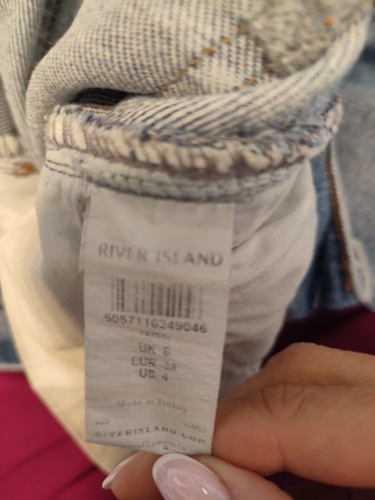 Spodnie jeansy rurki