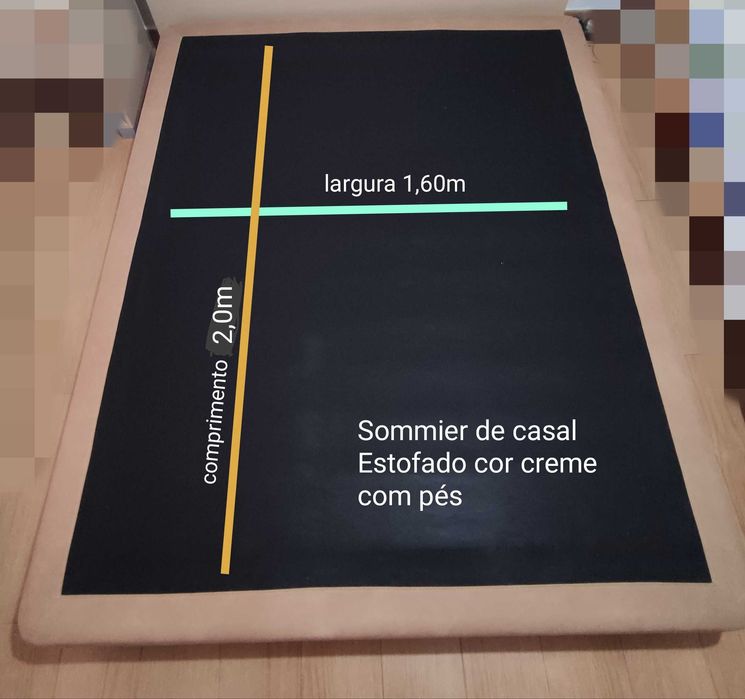 Sommier estofado 1,60x2,00