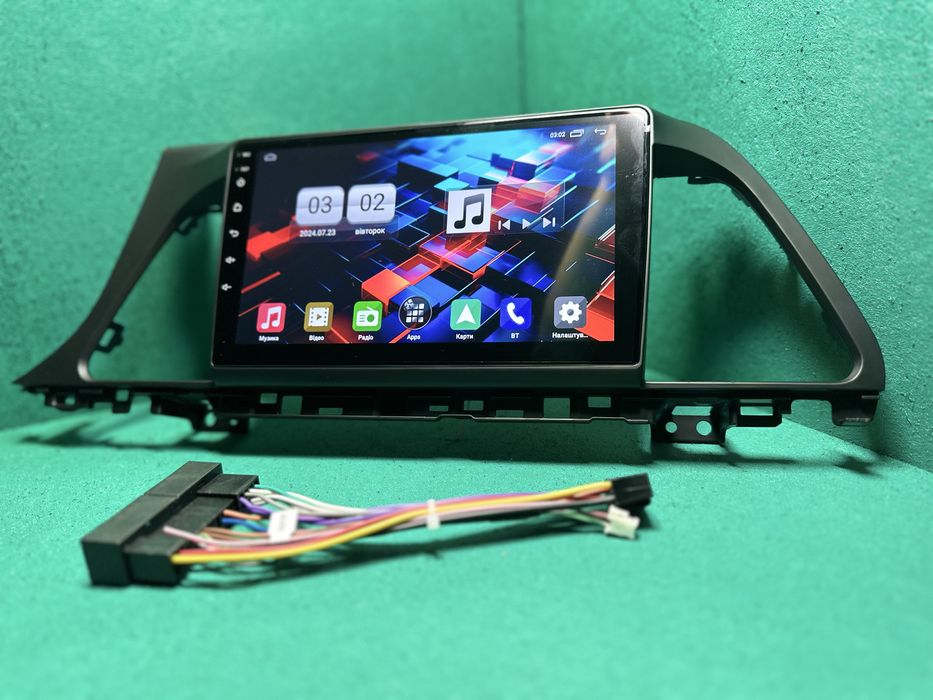 Магнитола на андроид для Hyundai Sonata LF 9 дюймів, Carplay