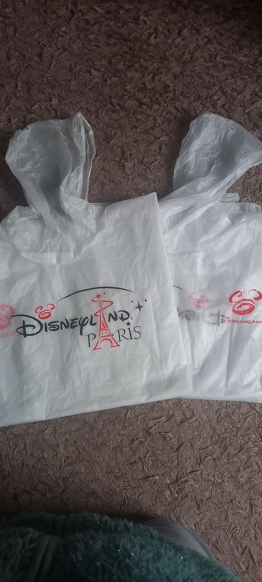 2 capas chuva criança Disneyland