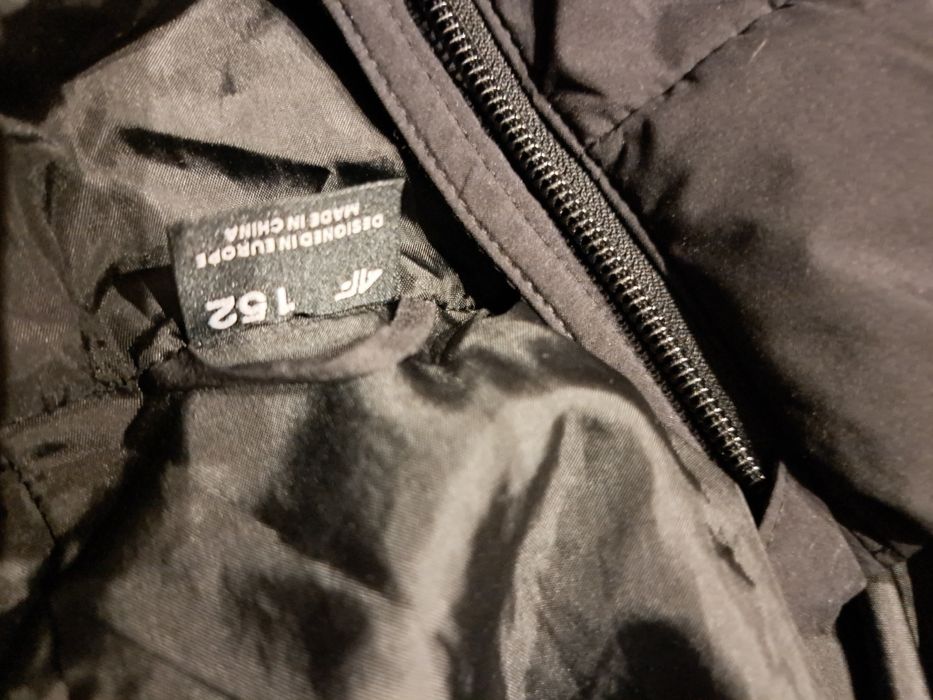 Kurtka pikowana niebieska  chłopięca 4F rozmiar 152